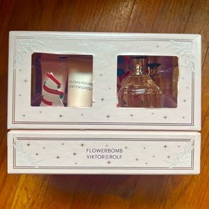 Brand New 4 piece Luxury Set. Viktor and Rolf Flowerbomb Gift set.